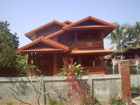 maison neuve de style Lanna